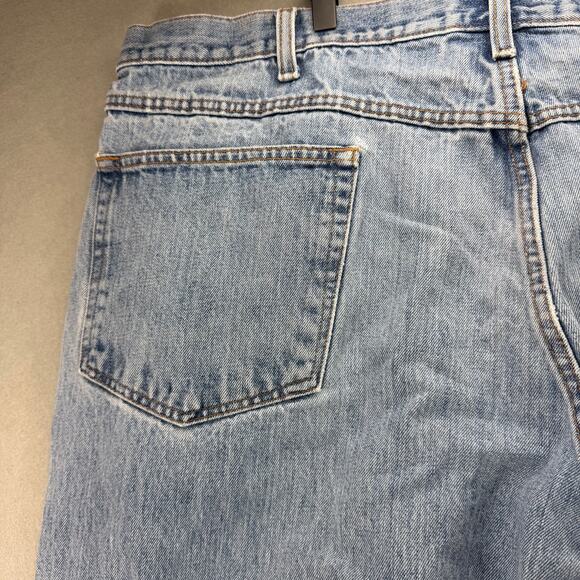 RedHead Loose Fit Stonewash Blue Jeans Men’s Size 48x30 - Picture 10 of 14